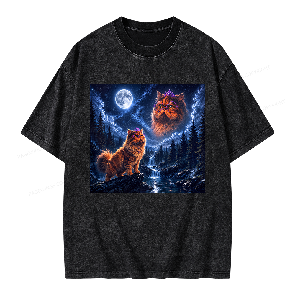 Pagewings Sci Fi Books Lover Unisex Washed T-shirt