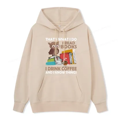 Pagewings That's What I Do I Read Books Unisex Classic Hoodie