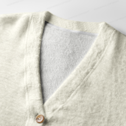 Pagewings Sci Fi Book Lover Light Knit Unisex Cardigan Sweaters