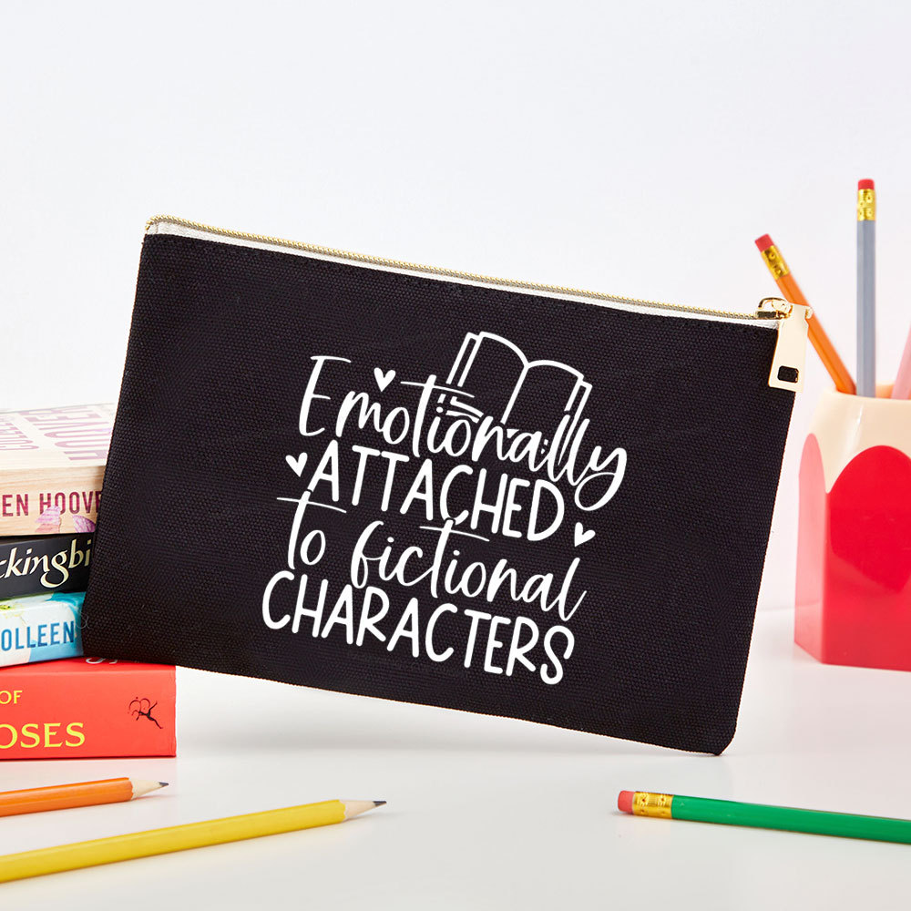 Pagewings Emotionally Attached To Fictional Characters Pouch