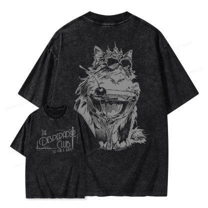 Pagewings The Desperado Club Unisex Washed T-shirt