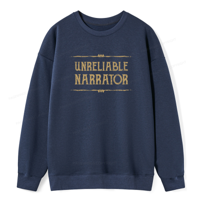 Pagewings Unreliable Narrator Unisex Classic Sweatshirt