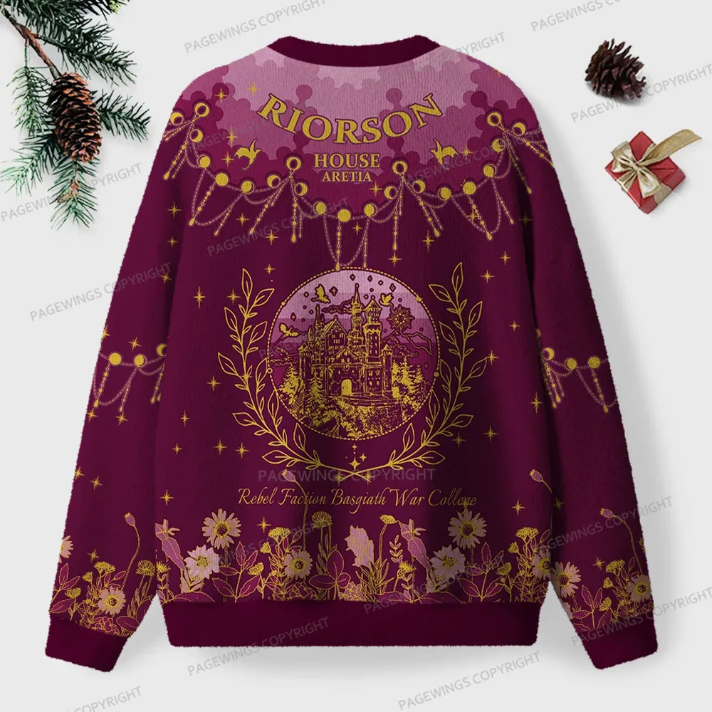 Pagewings Riorson House  Unisex Ugly Knit Sweatshirt