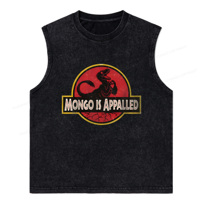 Pagewings Mongo Is Appalled Unisex Washed Tank Top
