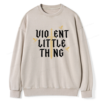 Pagewings Fantasy Reader Unisex Washed Sweatshirt