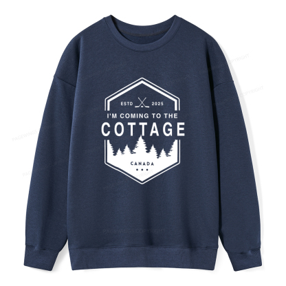 Pagewings Coming To The Cottage Classic Sweatshirt