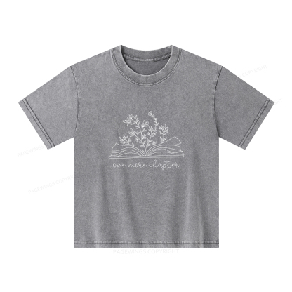 Pagewings Cute Graphic Tees Trending Now Unisex Kids Washed T-shirt