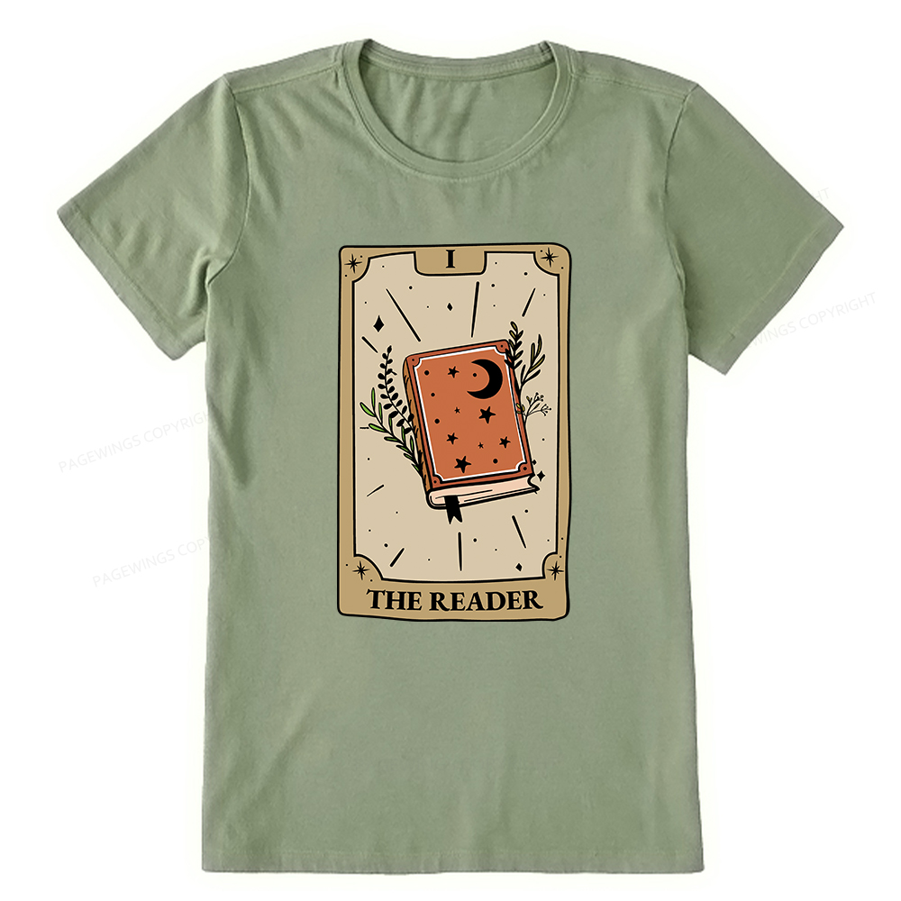 Pagewings The Reader Tarot Card Unisex Classic T-shirt