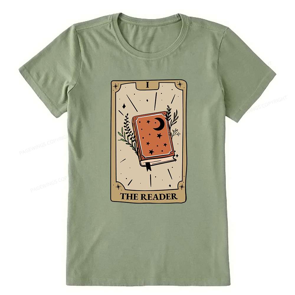 Pagewings The Reader Tarot Card Unisex Classic T-shirt
