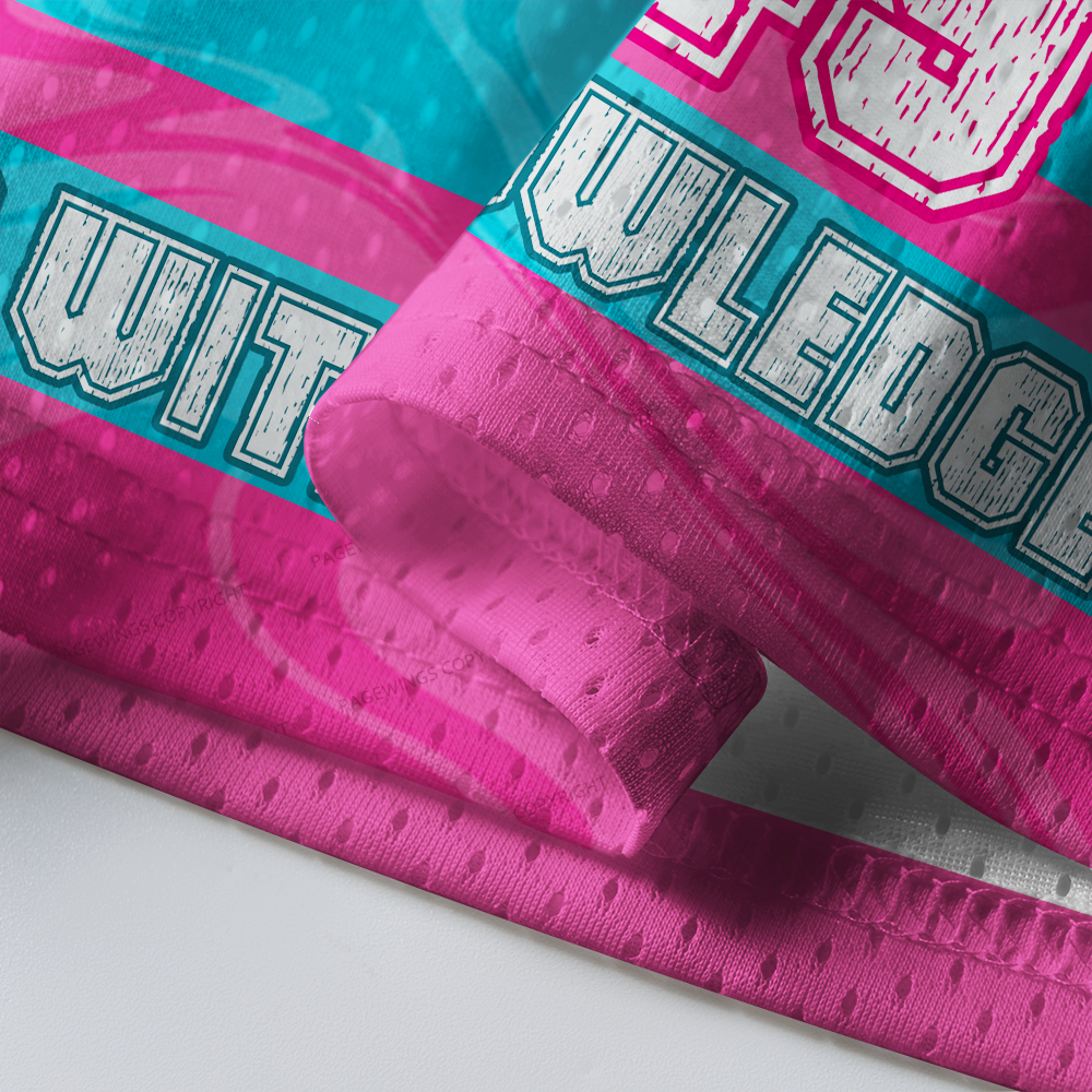 Pagewings Armed With Knowledge Unisex Mesh Jersey