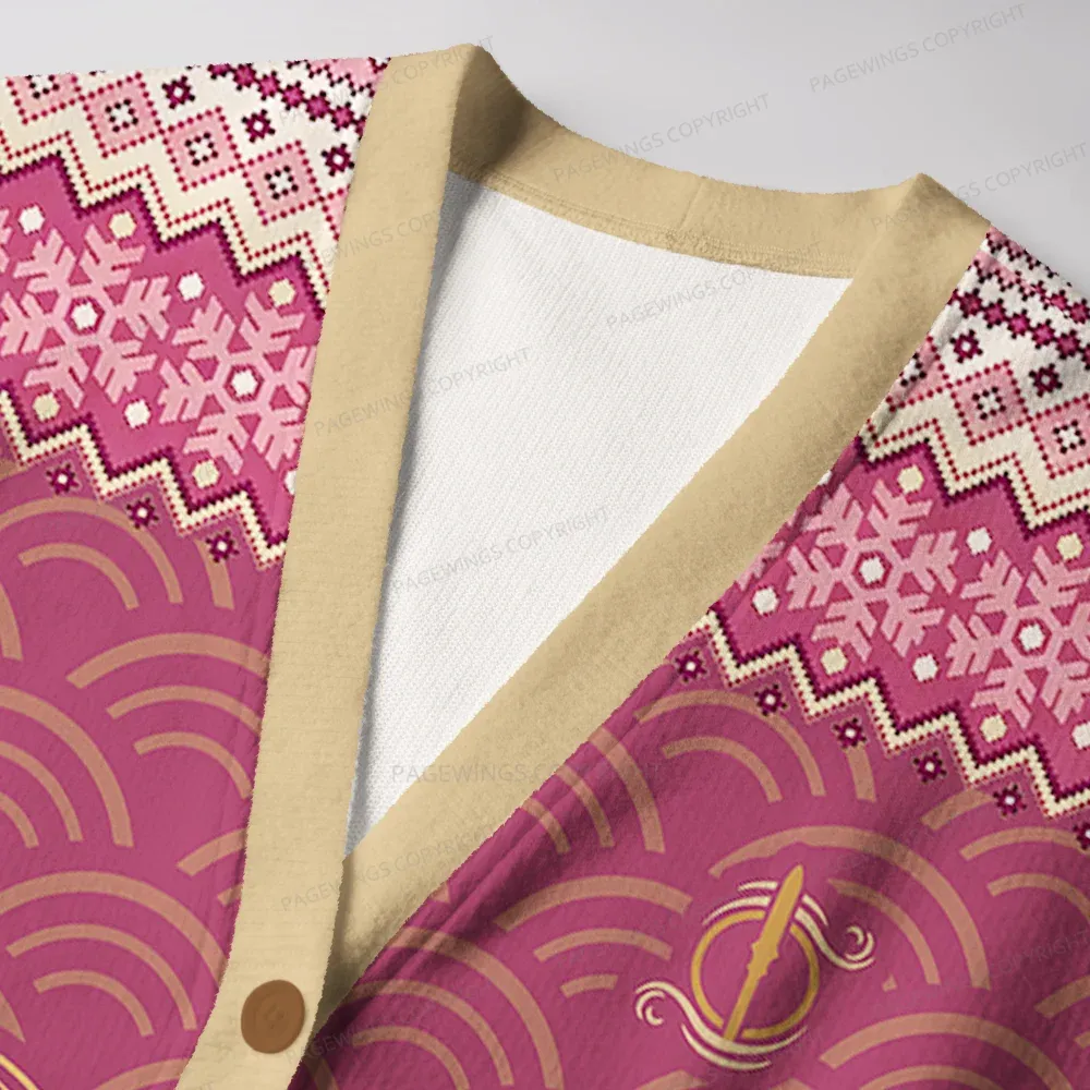 Pagewings Stormblessed Unisex Ugly Cardigan Sweaters