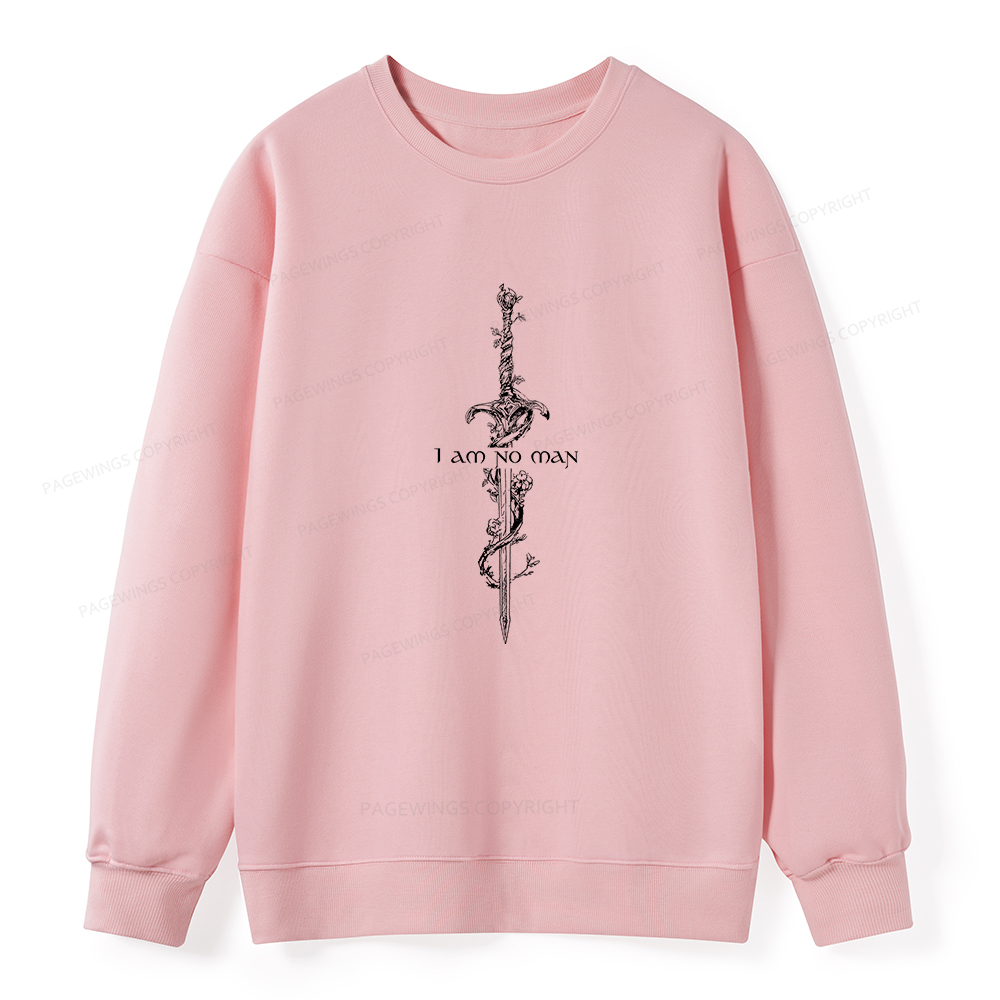 Pagewings I Am No Man Unisex Classic Sweatshirt