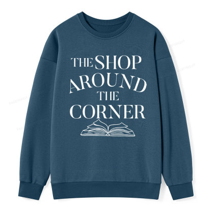 Pagewings The Shop Around The Corner Bookworm  Unisex Classic Sweatshirt
