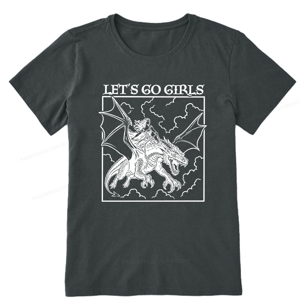 Pagewing Let's Go Girls Bookish Unisex Classic T-shirt