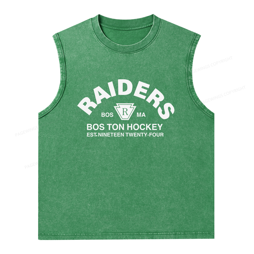 Pagewings Romance Book Unisex Washed Tank Top