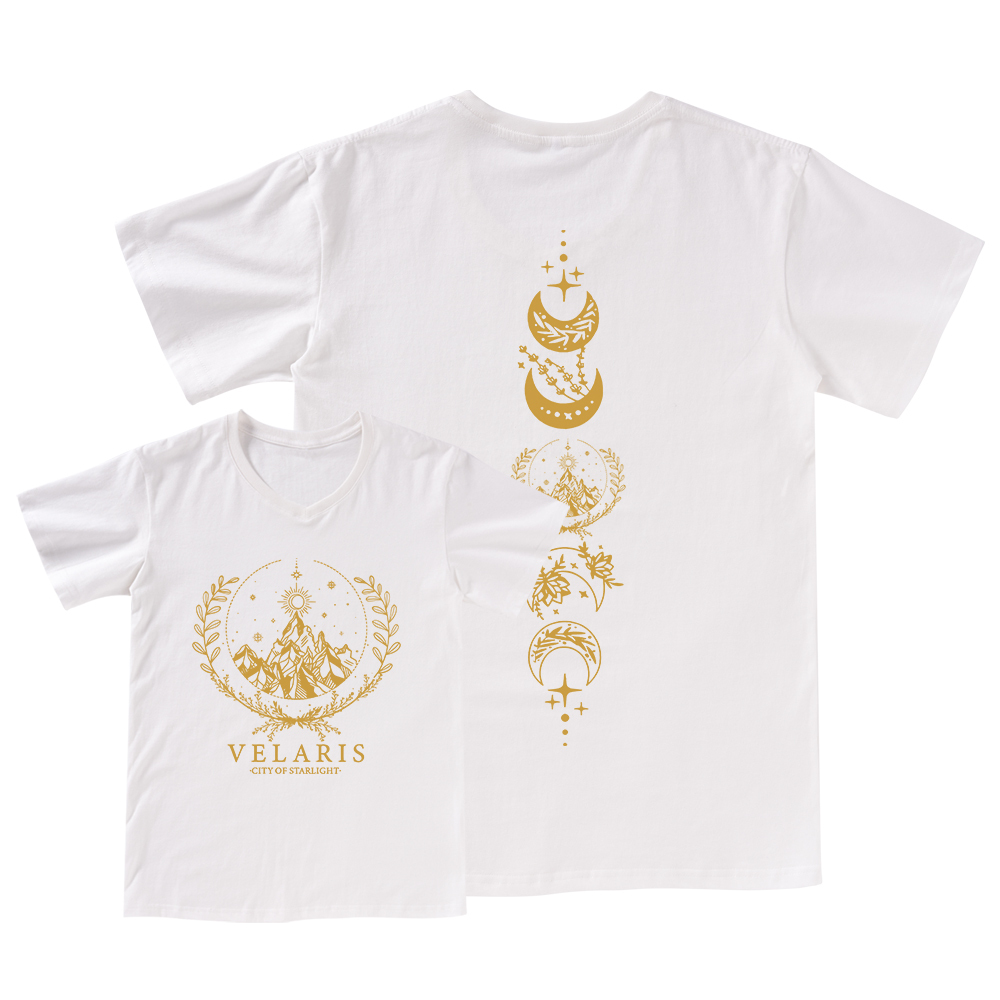 Pagewings Aelin Galathynius Fireheart V-neck T-shirt
