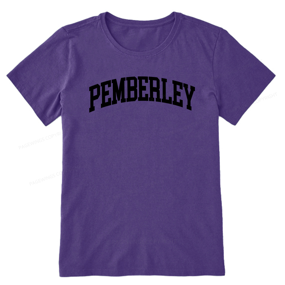 Pagewings Pemberley Bookworm Unisex Classic T-shirt