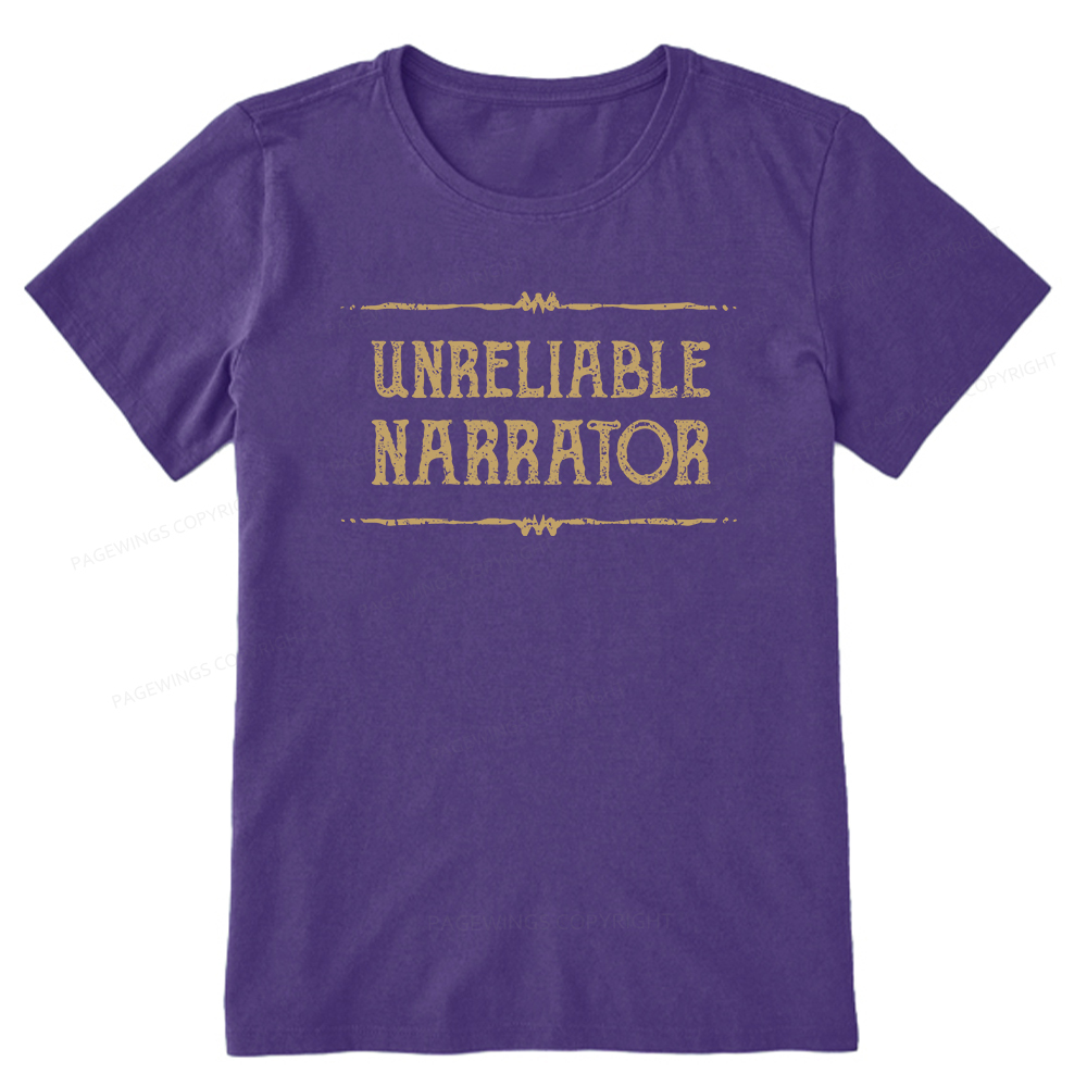 Pagewings Unreliable Narrator Unisex Classic T-shirt