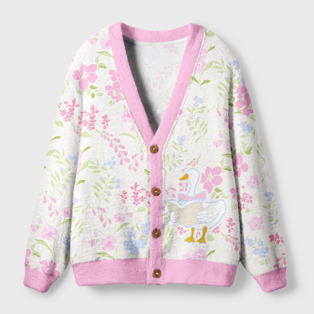 Pagewings Book Lover Light Knit Unisex Cardigan Sweaters