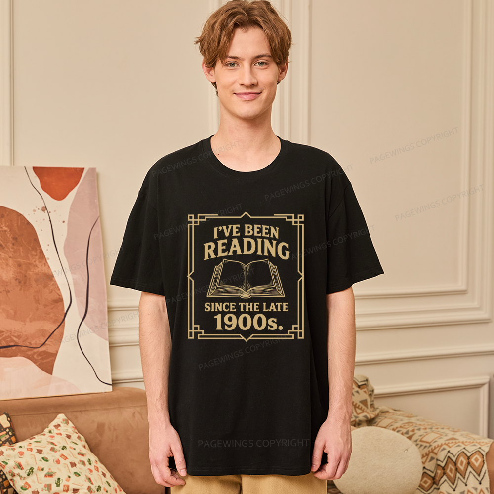 Pagewings I’ve Been Reading Since The Late 1900s Unisex Classic T-shirt