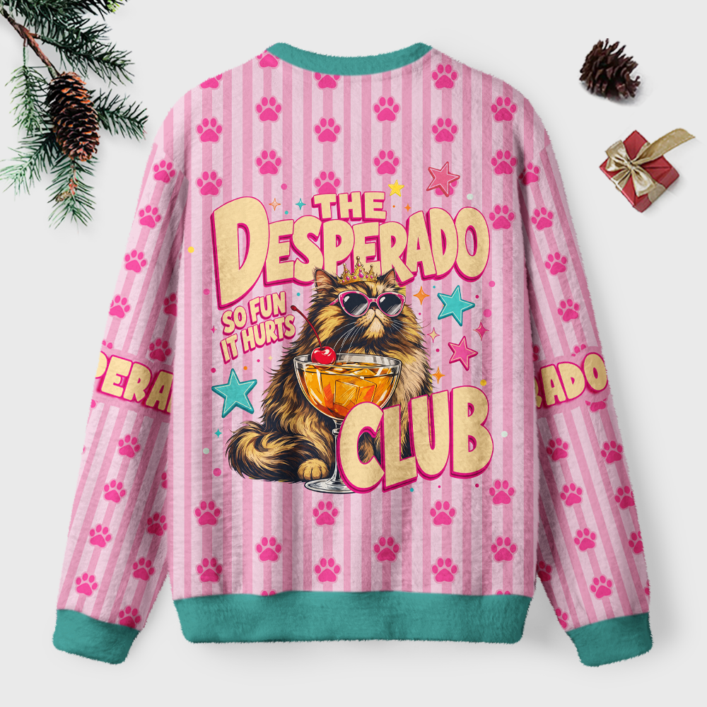 Pagewings Read Sci-Fi Unisex Ugly Light Knit Sweatshirt