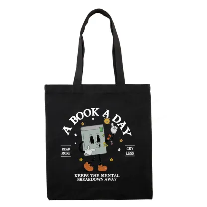 Pagewings A Book A Day Keep The Mental Breakdown Away Tote Bag