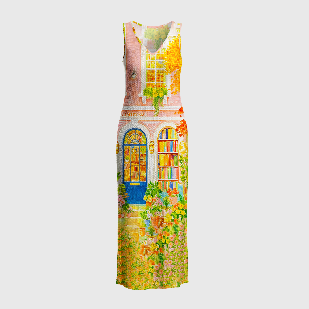 Pagewings Book Shop Crochet Maxi Dress