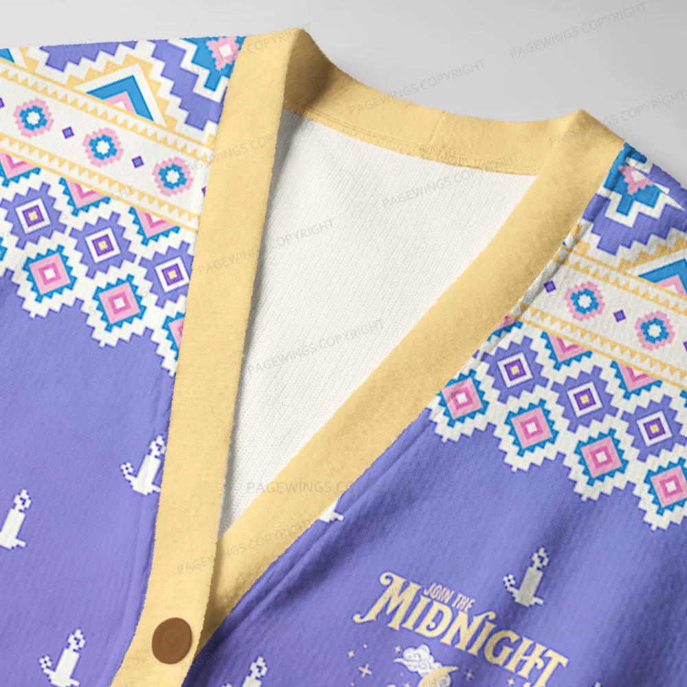 Pagewings Midnight Readers Society Unisex Ugly Cardigan Sweaters