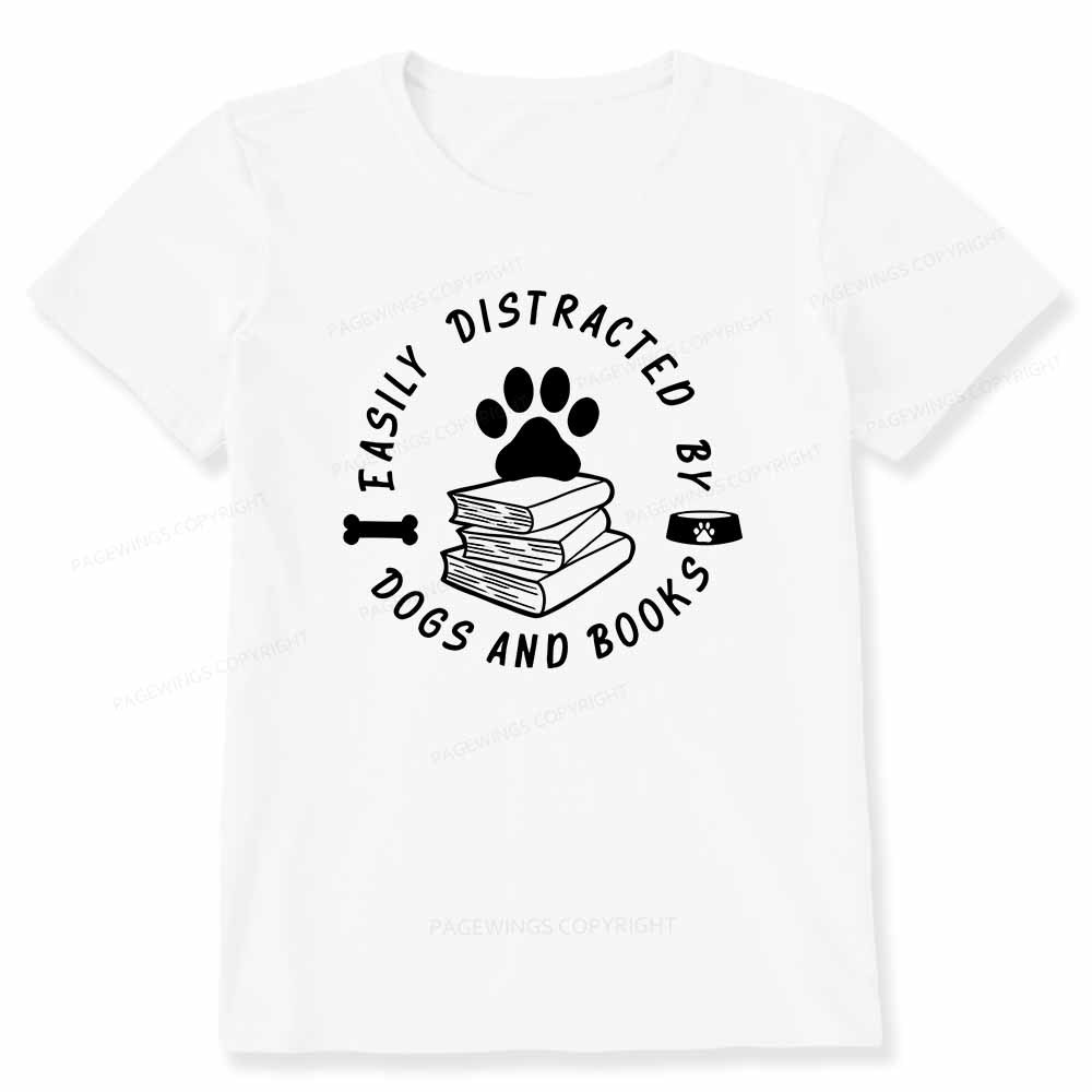 Pagewings Book Lover Sweater Funny Dog Sweater Unisex Classic T-shirt