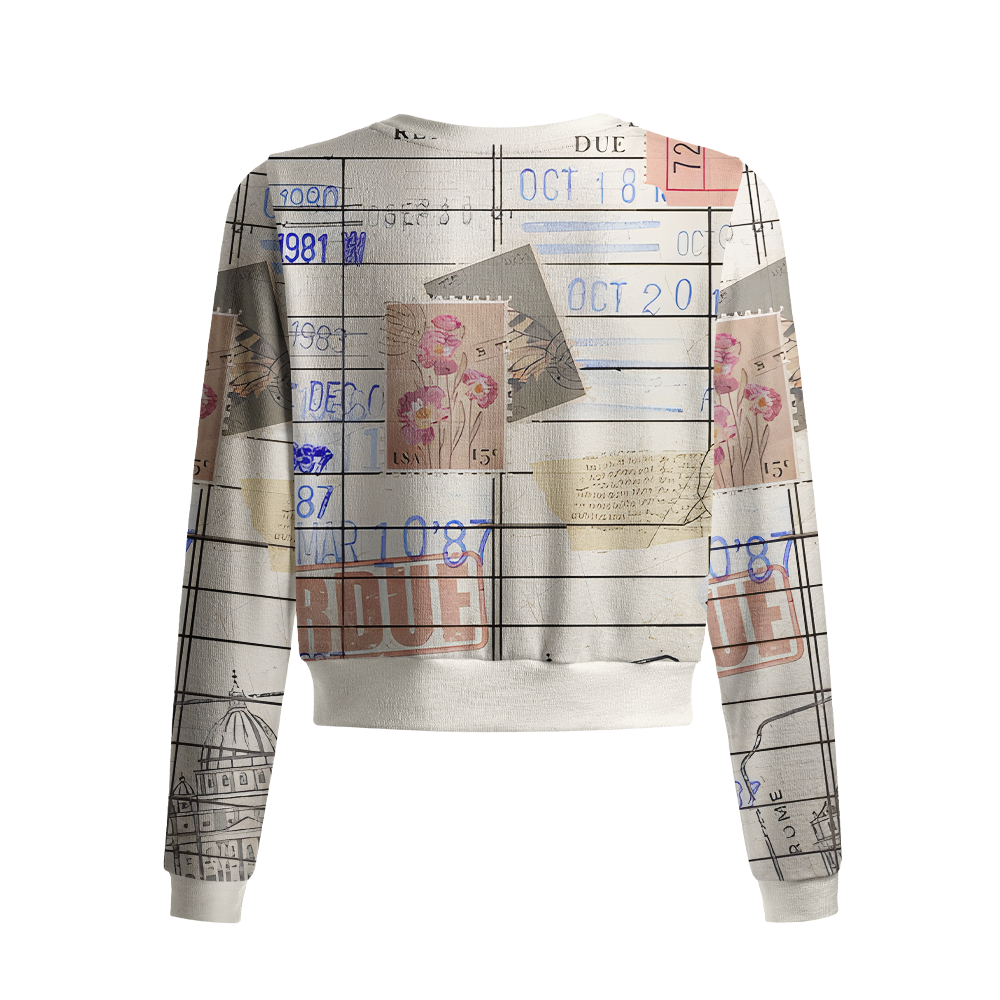 Pagewings Book Lover Crew Neck Cardigan Sweaters