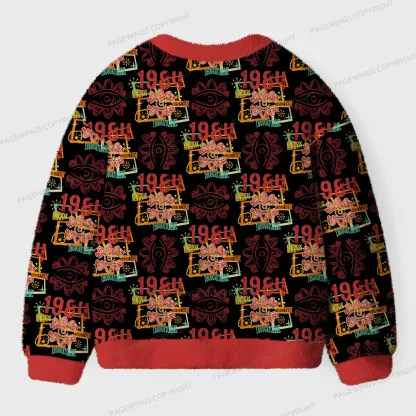 Pagewings Newspeak Unisex Ugly Cardigan Sweaters