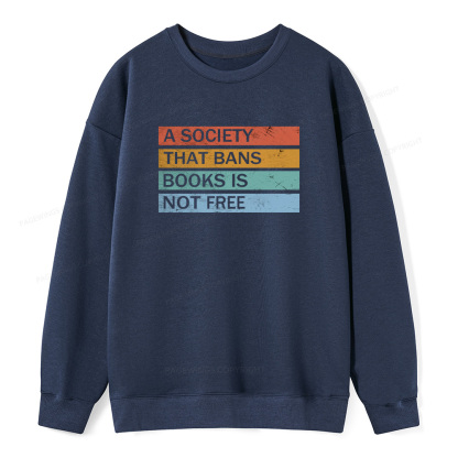 Pagewings Read Banned Books Unisex Classic Sweatshirt