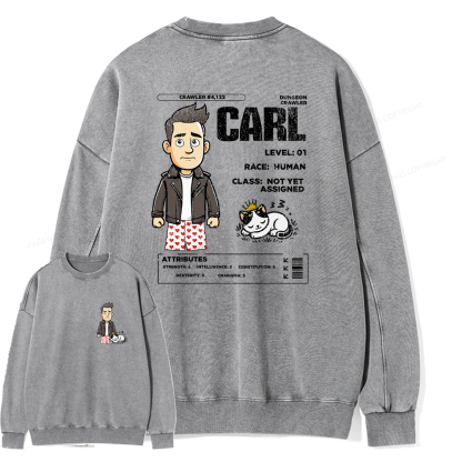 Pagewings Fuel Your Imagination With Sci-Fi Unisex Washed Sweatshirt