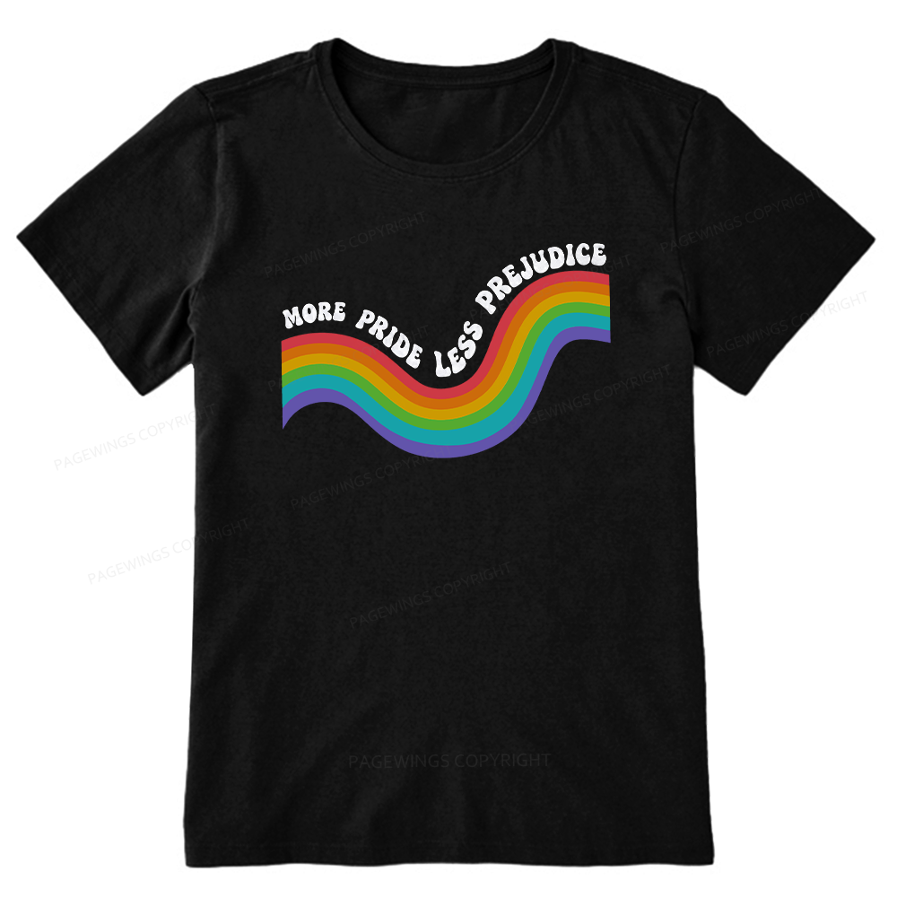 Pagewings More Pride Less Prejudice Unisex Classic T-shirt