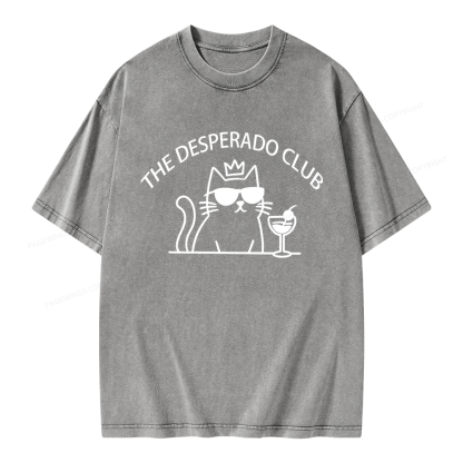 Pagewings Desperado Club Unisex Washed T-shirt