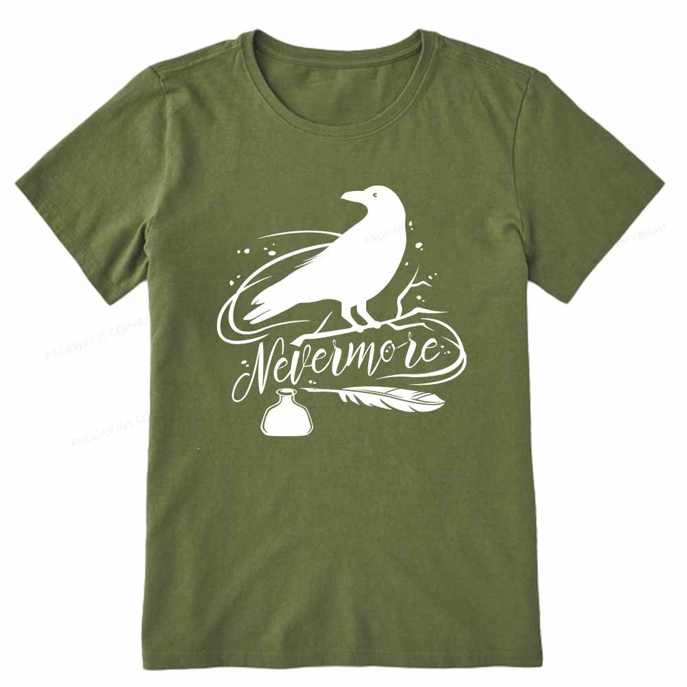 Pagewings Edgar Allen Poe tee Unisex Classic T-shirt