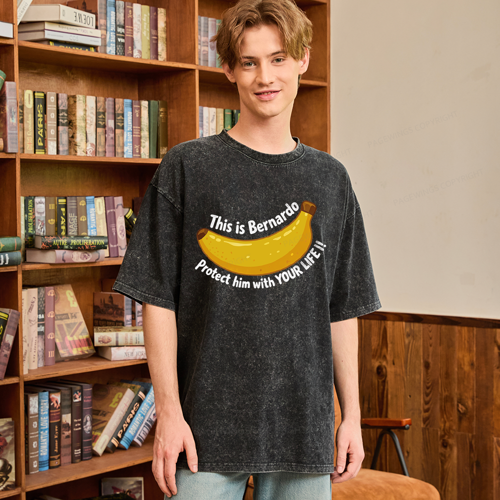 Pagewings Funny Romance Bookish Unisex Washed T-shirt