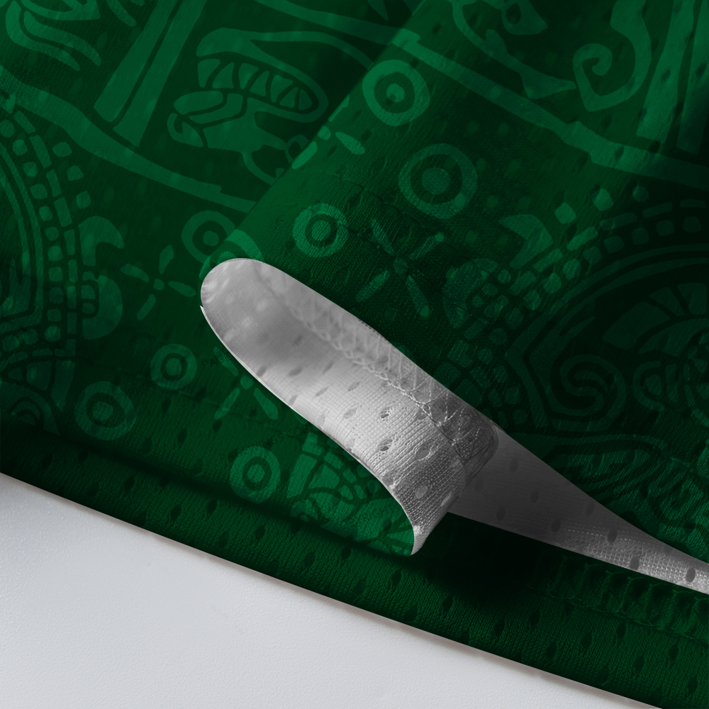 Pagewings Personalized Number Mexico Soccer Unisex Mesh Jersey