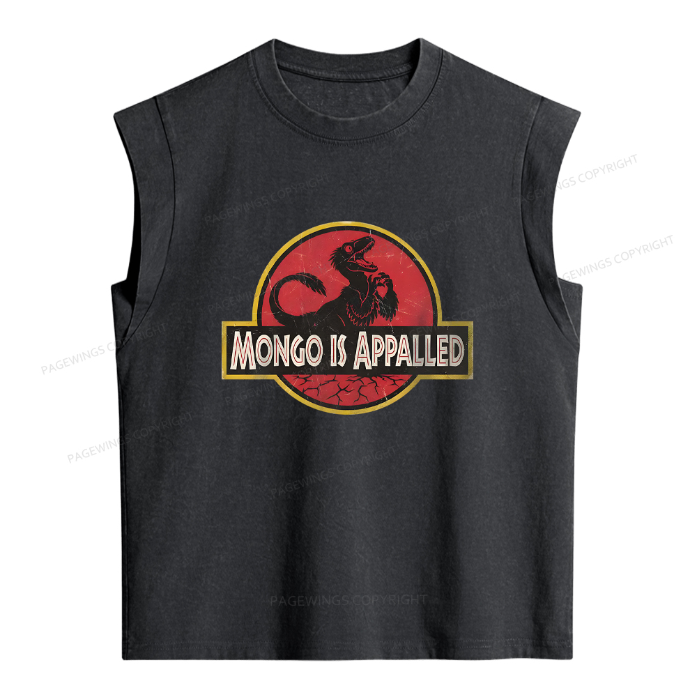 Pagewings Mongo Is Appalled Women's Washed Tank Top