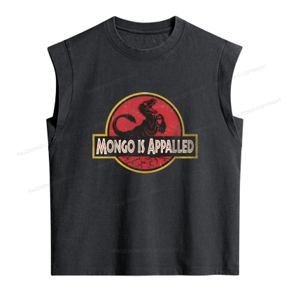 Pagewings Mongo Is Appalled Women's Washed Tank Top