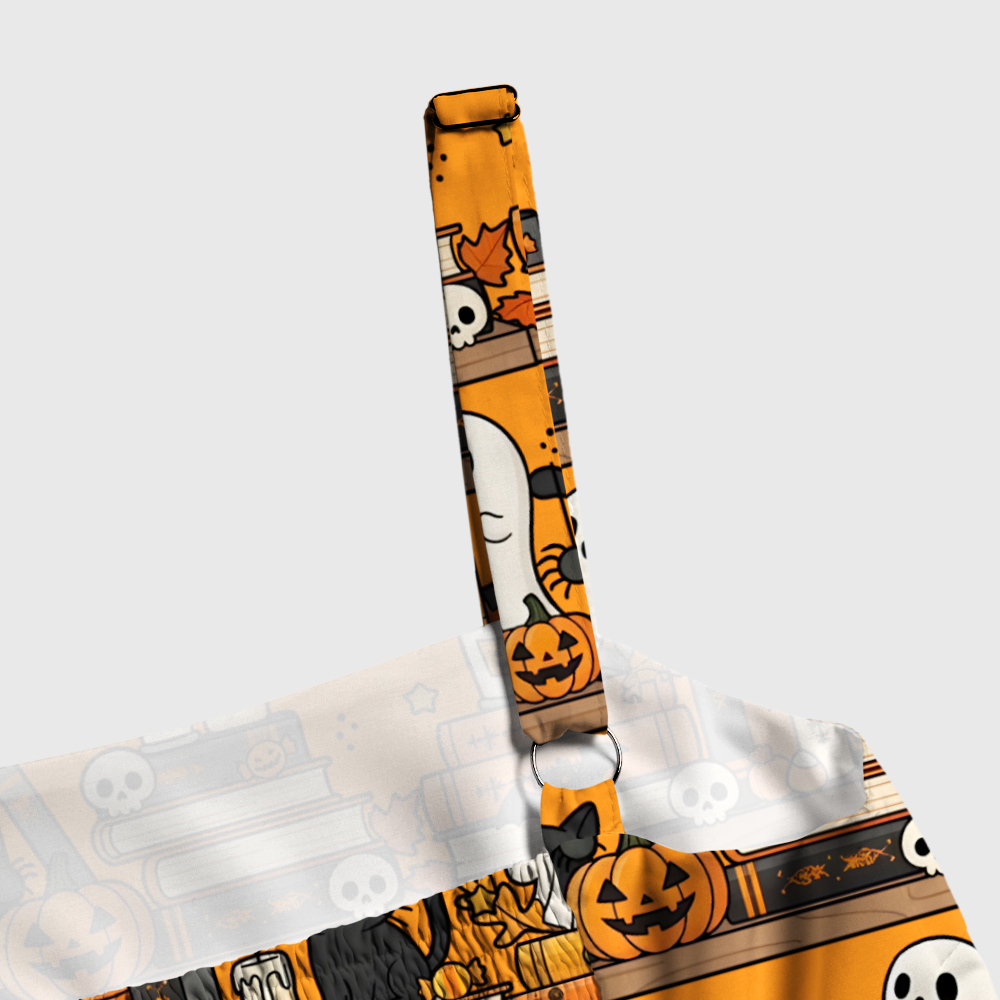 Pagewings Square Neck Halloween Maxi Dress