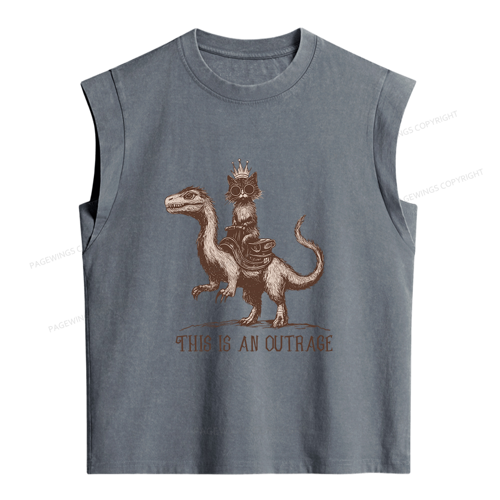 Pagewings Sci-Fi Book Lovers Women's Washed Tank Top