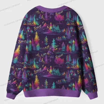 Pagewings City Of Starlight Unisex Ugly Cardigan Sweaters
