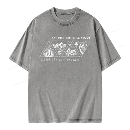 Pagewings Fantasy Bookish Unisex Washed T-shirt