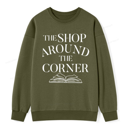 Pagewings The Shop Around The Corner Bookworm  Unisex Classic Sweatshirt