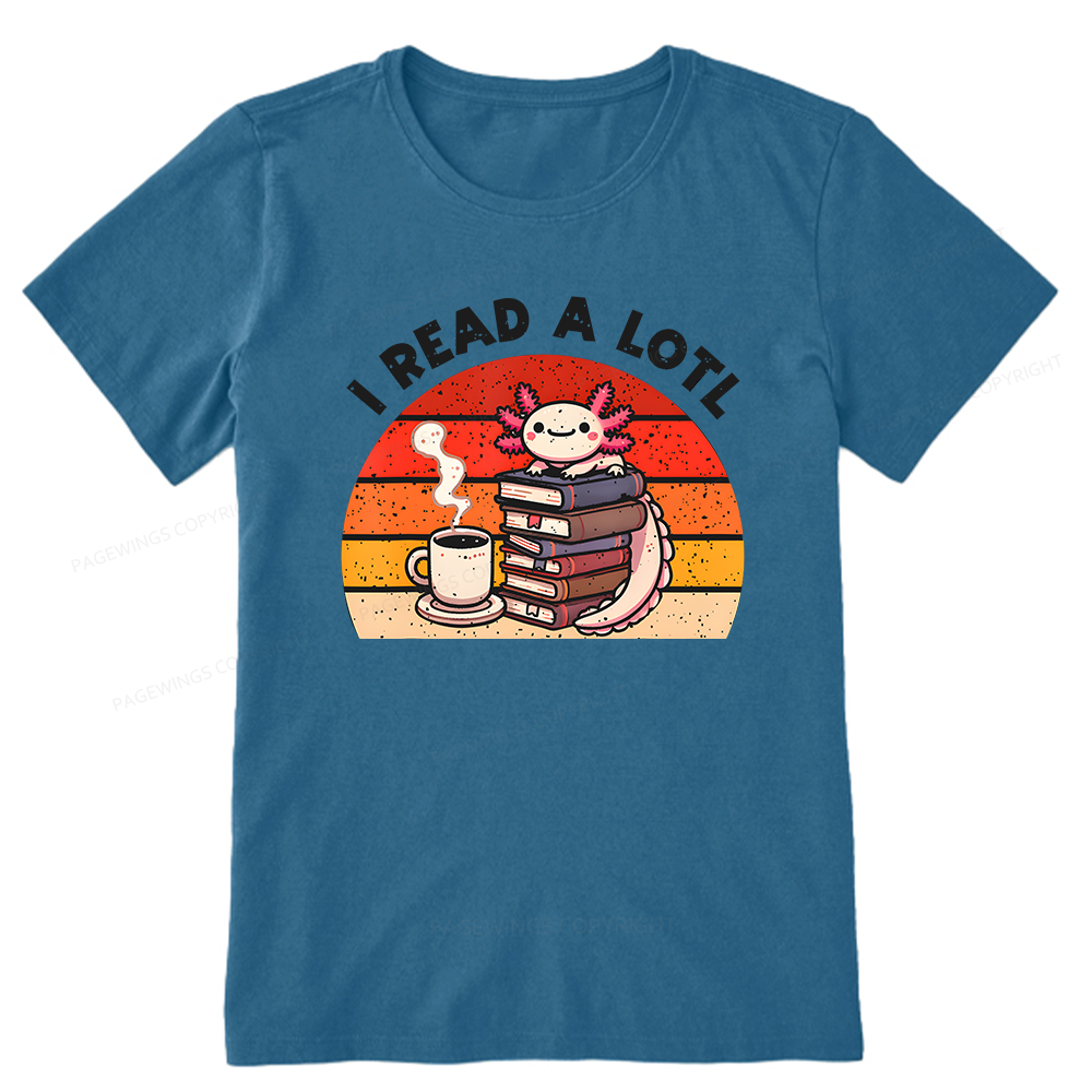 Pagewing I Read A Lotl Bookish Unisex Classic T-shirt
