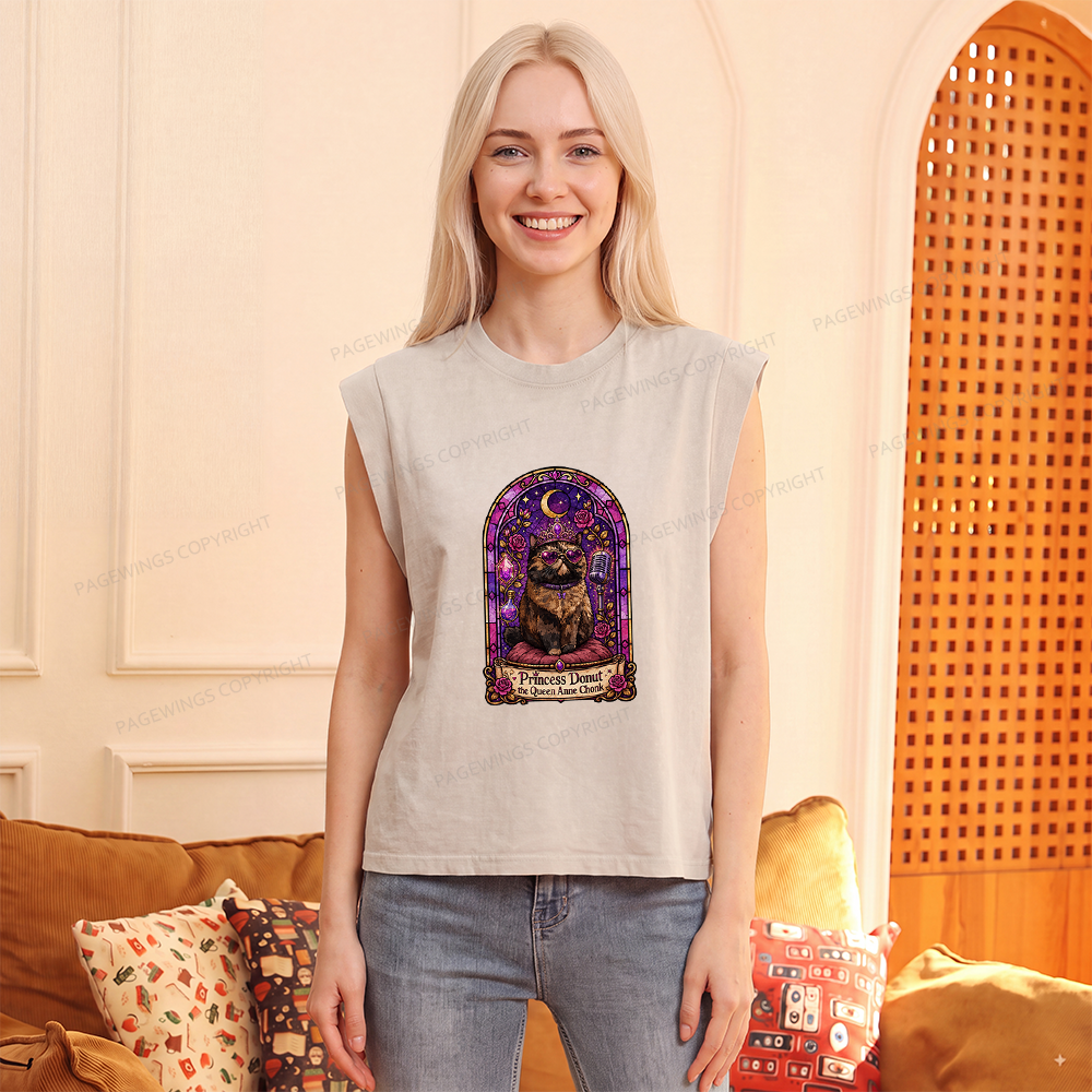 Pagewings Sci Fi Bookish Women's Washed Tank Top
