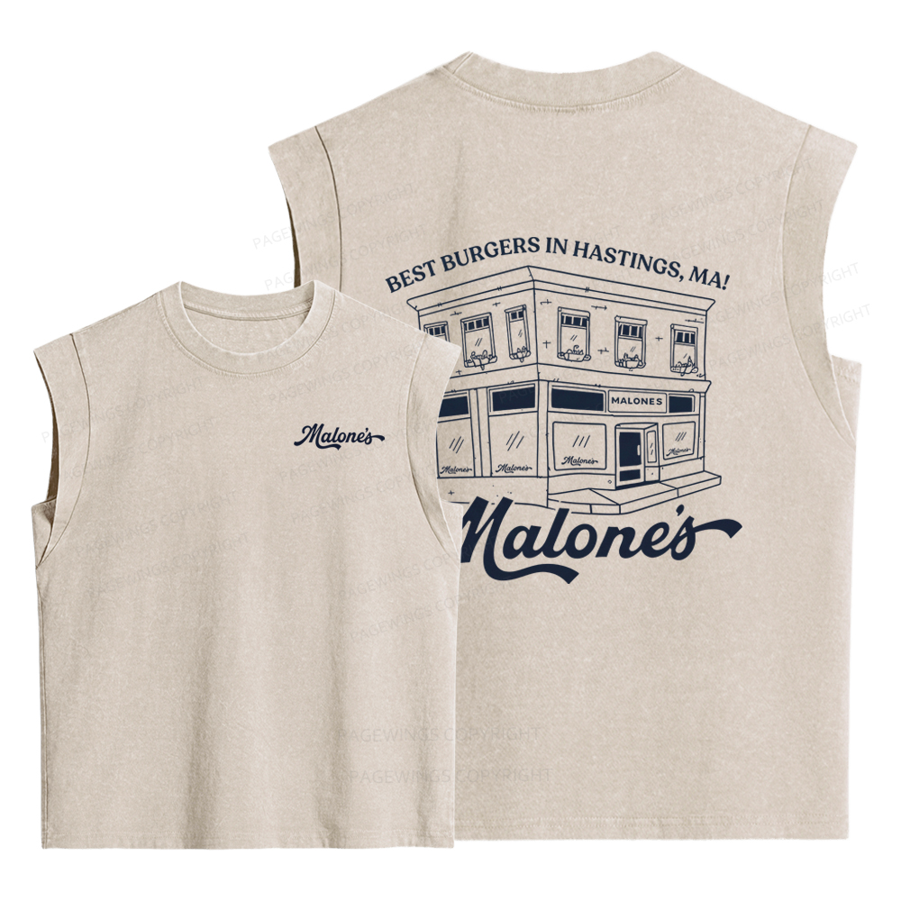 Pagewings Hockey Romance  Women's Washed Tank Top