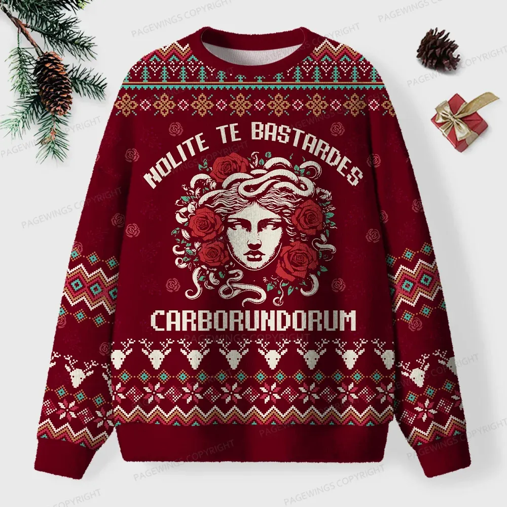 Pagewings Nolite Te Bastardes Carborundorum Unisex Ugly Sweatshirt