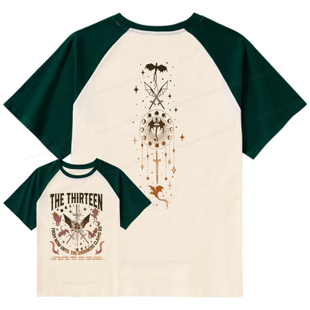 Pagewings Fantasy Raglan T-shirt